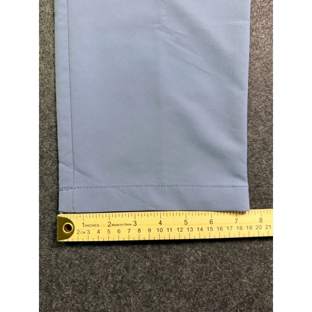 Banana Republic Pants Mens 32 x 32 Blue Flat Front Slim Fit Stretch Fabric